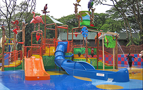 Thiết bị khu vui chơi dưới nước cho mùa hè 2014 (Video)